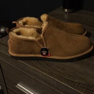 Men’s sheepskin slippers